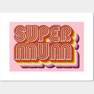 Super mum Posters and Art